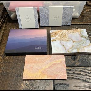 Old logo Maskcara palette compacts NKA Seint 2 new others used IIID makeup